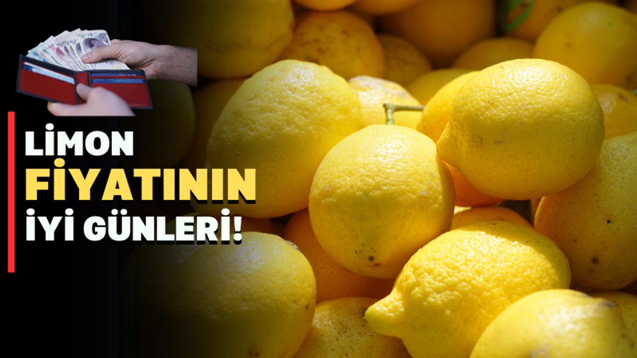 Uşak Çarşamba pazarında limon rekora koşuyor!