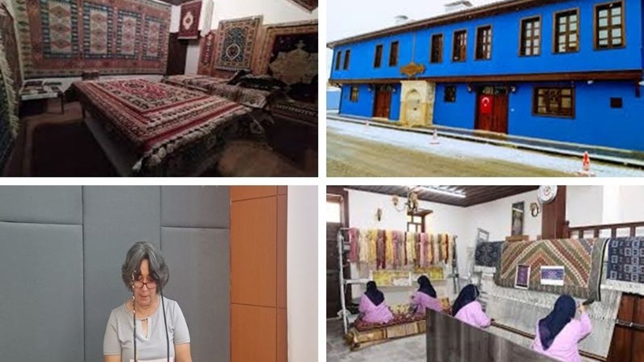 Uşak Dokuyan Eller Halı Kilim Evi turizme katkı sağlıyor