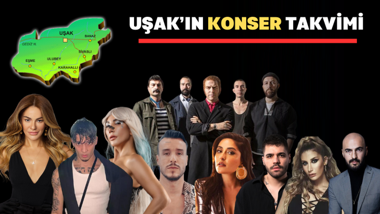 Uşak’ın konser takvimi yoğun