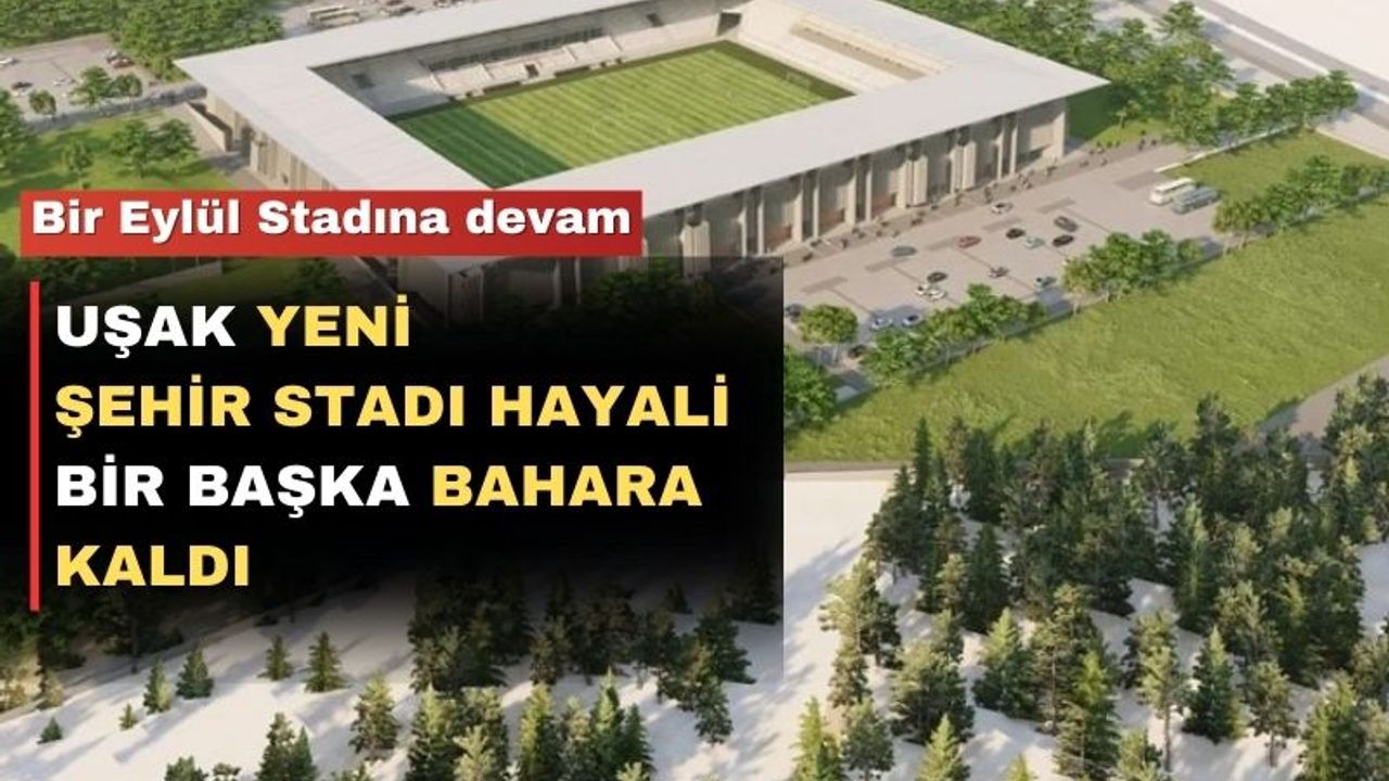 Uşak stadının yenisini yapamayınca eskisini onarmaya karar verdiler