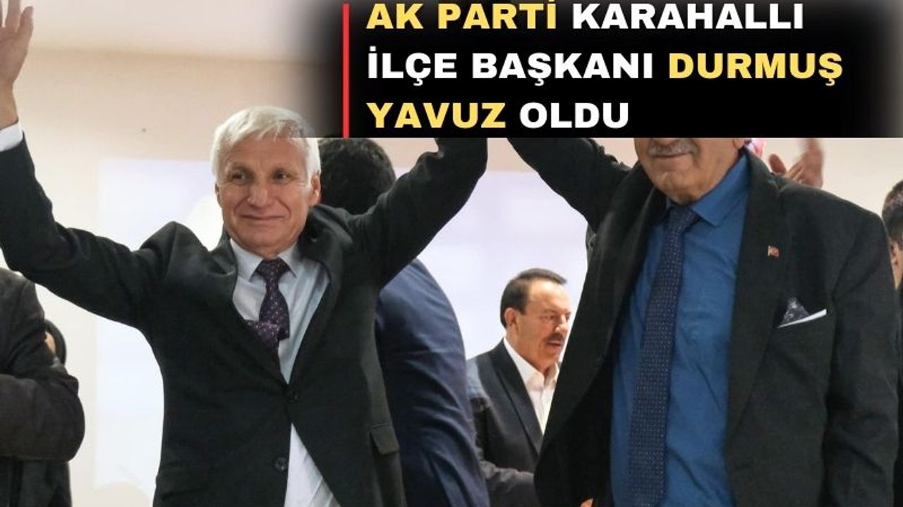 Uşak Karahallı ilçesi 8. Olağan Kongresi yapıldı