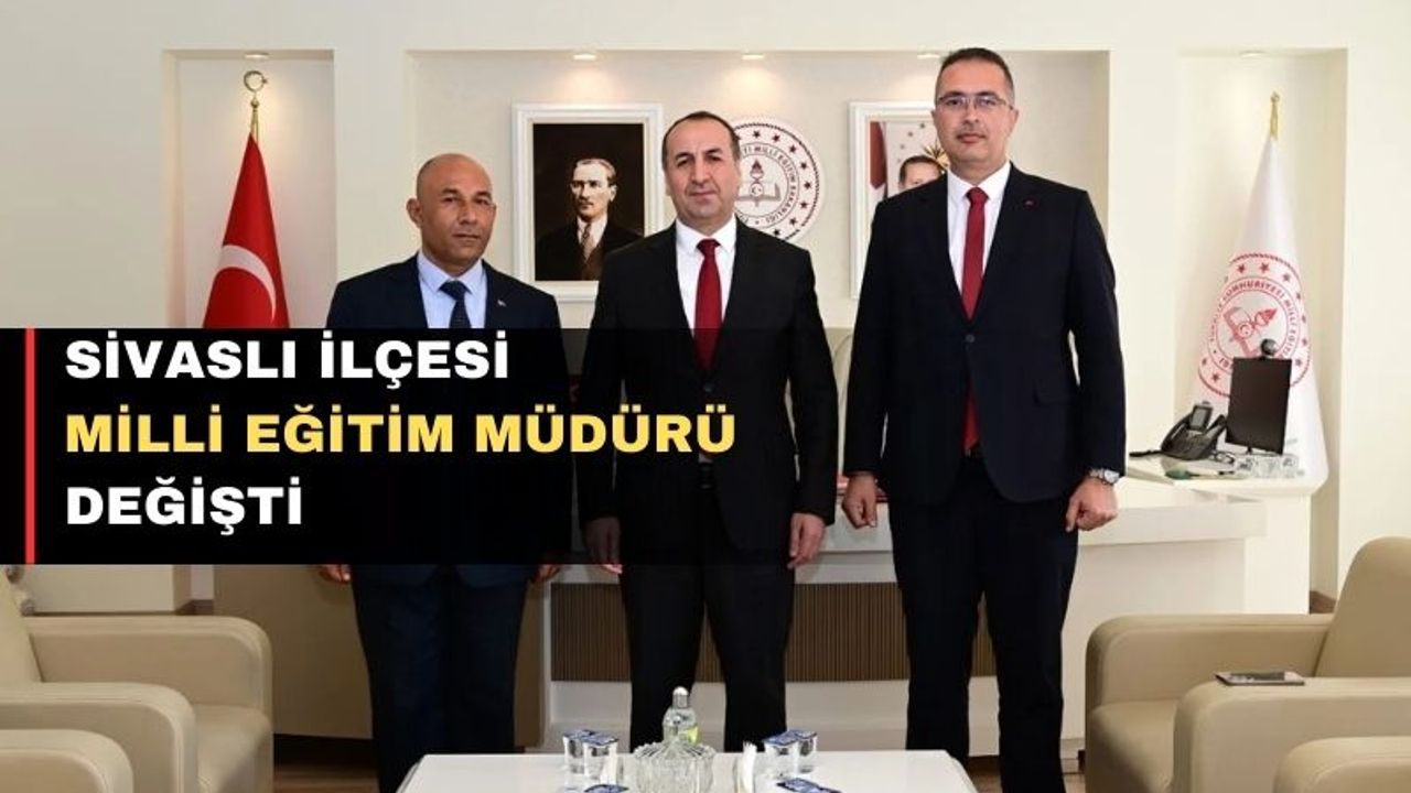 Uşak Milli Eğitim Müdürlüğü’nde değişiklik