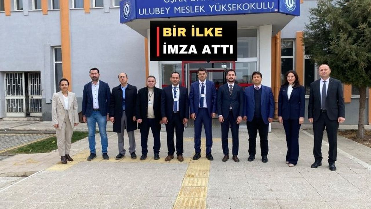 Uşak Üniversitesi Ulubey MYO dalında tek okul oldu