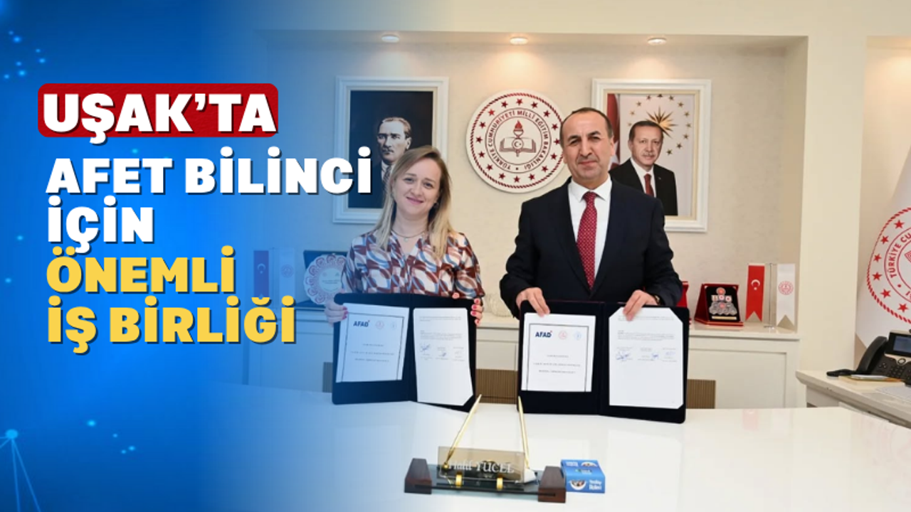 Uşaklı Öğrenciler Afet Anında Hazır Olacak