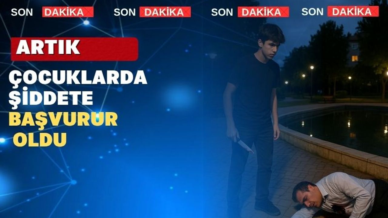 Uşak’ta 17 Yaşında Bir Çocuk Adam Bıçakladı
