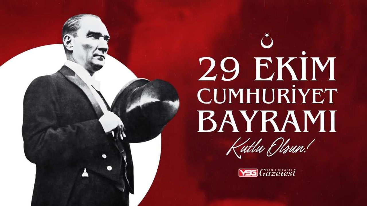 Cumhuriyetimizin 102. yılı kutlu olsun