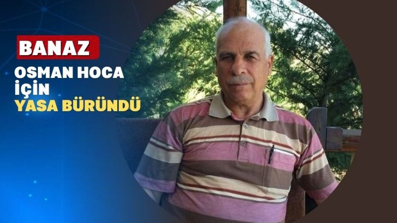 Uşak’ın Banaz İlçesinde AK Parti teşkilatı yasta