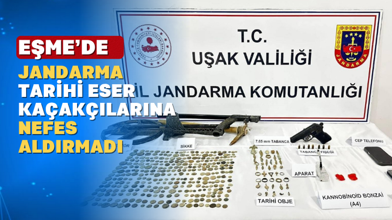 Uşak Jandarmasından Çok Yönlü Operasyon