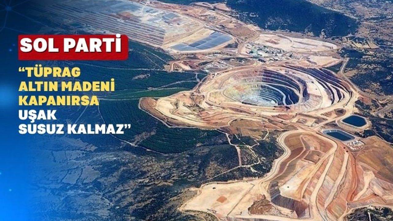 SOL Parti Uşak İl Örgütü Susuzluğa Çare Önerdi