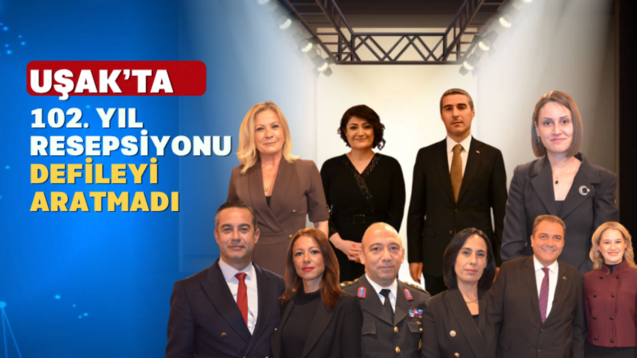 Uşak'ta Cumhuriyetin 102. Yılında Yıldızlar Geçidi