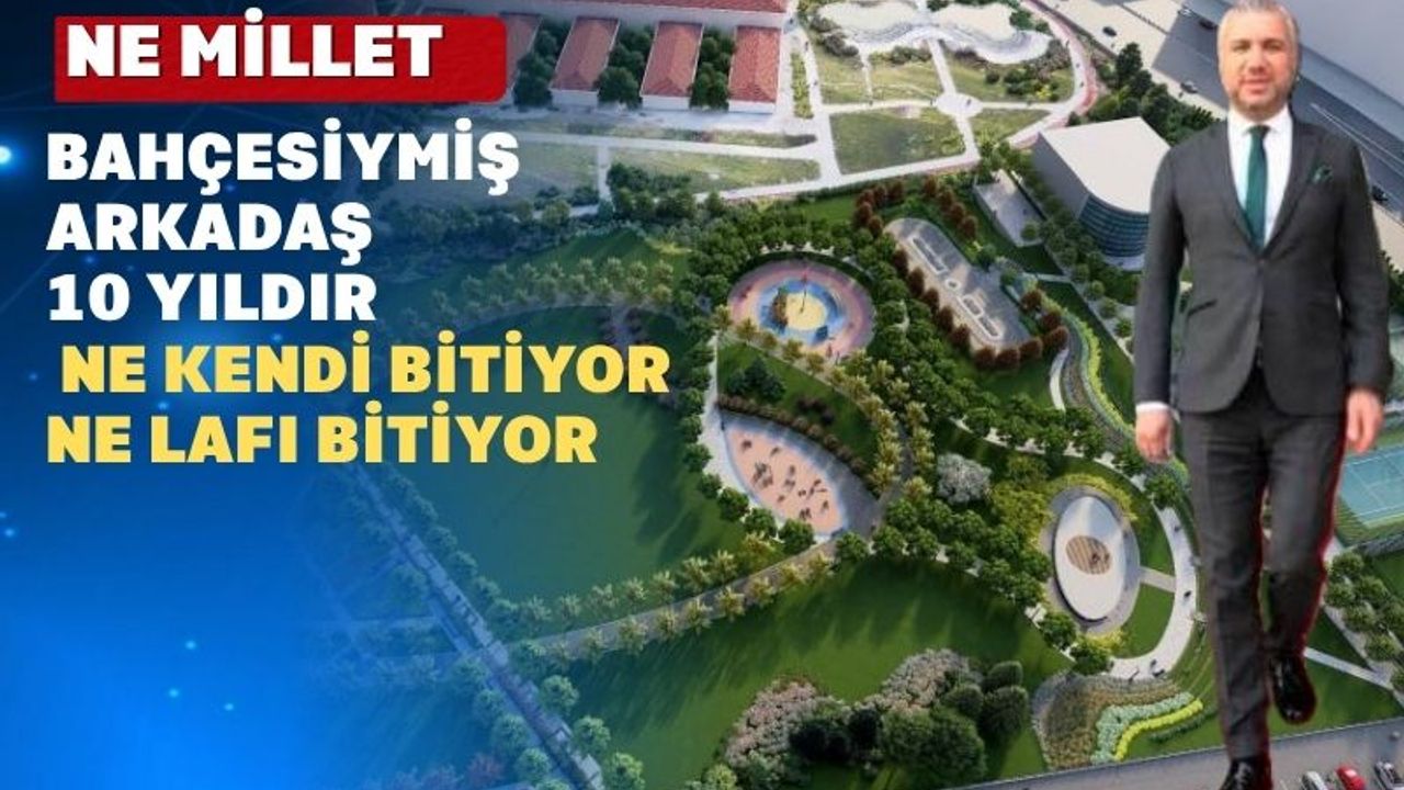 Millet Bahçesi tartışmasına CHP Uşak İl Başkanı Çoban’da katıldı
