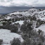 Uşak’ta Nisan ayında kar yağışı etkili oluyor