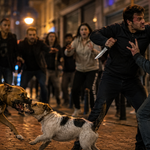 Köpekler Kavga Etti İnsanlar Birbirini Bıçakladı