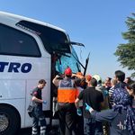 Uşak’ta Kaza yapan Otobüsün Muavini Öldü