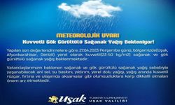 Uşak Valiliğinden Meteorolojik Uyarı