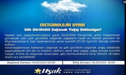 Uşak Valiliğinden Meteorolojik Uyarı!