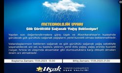 Uşak Valiliğinden Meteorolojik Uyarı!