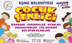 Eşmeli çocuklar için yarın şenlik var