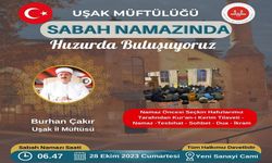 Uşak Müftülüğünden Davet: 'Sabah Namazında Huzurda Buluşuyoruz'