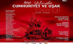 Cumhuriyetin 100. Yılında 31 Uşaklı ressamın eseri sergileniyor