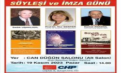 CHP Uşak İl Başkanlığı yarın söyleşi ve imza günü düzenliyor