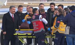 Gazzeli 3 yaralı çocuk Ankara’ya getirildi