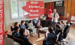 Minik Öğrencilerin Gazze'ye Destek Duyarlılığı