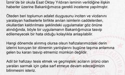 MEB’den  Esat Oktay Yıldıran açıklaması