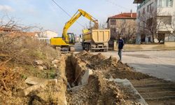 Uşak Belediyesi Ovademirler Mahallesinde alt yapıyı güçlendiriyor