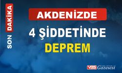 Son Dakika 4.0 şiddetinde deprem