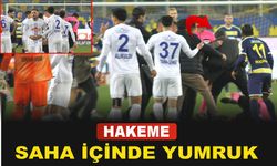 Hakeme Saha İçinde Yumruk