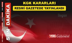 1. Mükerrer Resmi Gazete’de Yayımlanan KGK Kararları