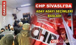 Uşak Sivaslı İlçesi CHP TEMAYÜL seçimleri başladı.