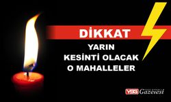 Uşak’ta  Yarın  4 mahallede elektrik kesintisi var