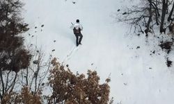 Tunceli’de kaçak avcı, drondan kaçamadı