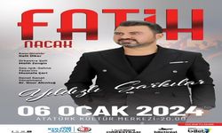 Fatih Nacak ile “Yıldızlı Şarkılar 6 Ocak’ta AKM’de