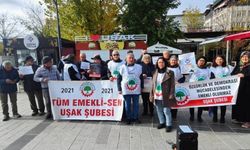 Uşaklı Emekliler; "Kimseden Sadaka Beklemiyoruz"