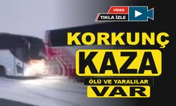 Kars’ta korkunç kaza ölü ve yaralılar var