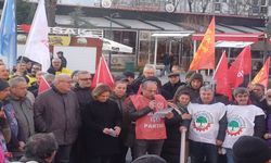 Can Atalay’ın vekilliğinin düşürülmesi Uşak’ta da protesto edildi