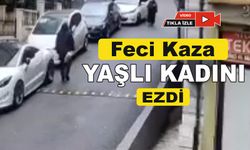 Feci Kaza Yaşlı Kadını Ezdi...