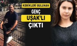 Eşini öldürdükten sonra kaybolan ve kemikleri bulunan genç Uşaklı çıktı...!