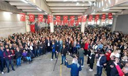 Menemen’de miting gibi açılış