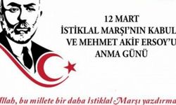 Uşak Valisi Ergün İstiklal Marşı'nın kabul yıldönümünü kutladı