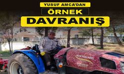 Sivaslı Halk Eğitim Merkezi Bahçesine Düzenlemesi Yusuf Amca'dan