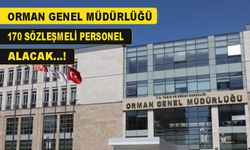 Orman Genel Müdürlüğü, 170 Sözleşmeli Personel Alacak