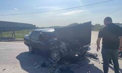 Tekirdağ’da yolcu minibüsü otomobille çarpıştı: 3 yaralı