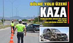 Uşak'ta park halinde bıraktığı aracı pert oldu! sürücüsünün ise haberi yok