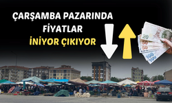 Uşak Çarşamba Pazarında fiyatlar dalgalanıyor