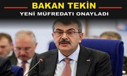 Milli Eğitim Bakanı Yeni Müfredatı Onayladı