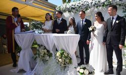 3  Kardeş, Aynı Gün Nikah Masasına Oturdu